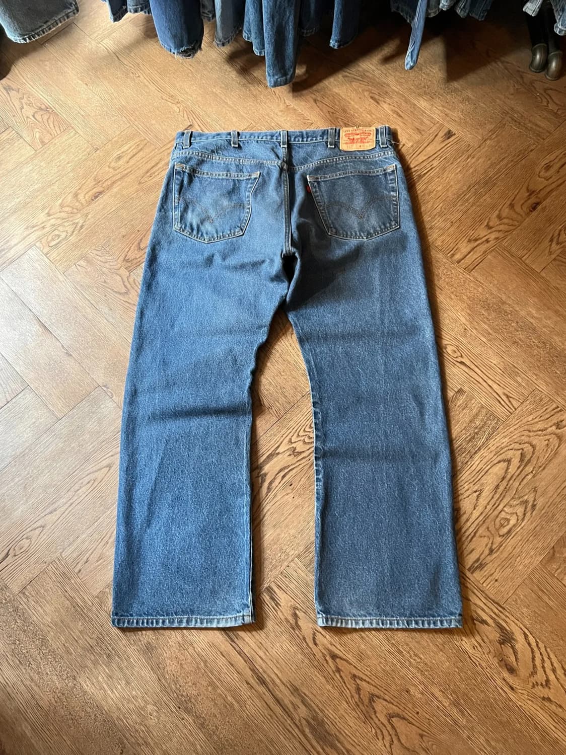 [40]00's 리바이스 517 멕시코제 빈티지 워싱 플레어진 F22 상품이미지1