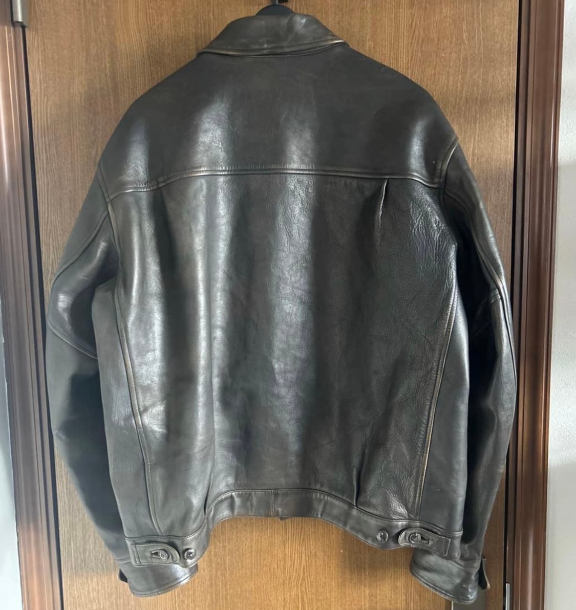 Old joe 파티나 홀스하이드 가죽자켓 상품이미지7