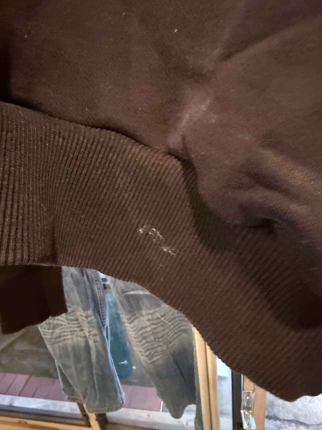 타미진스 블랙 크롭 후드티 상품이미지2