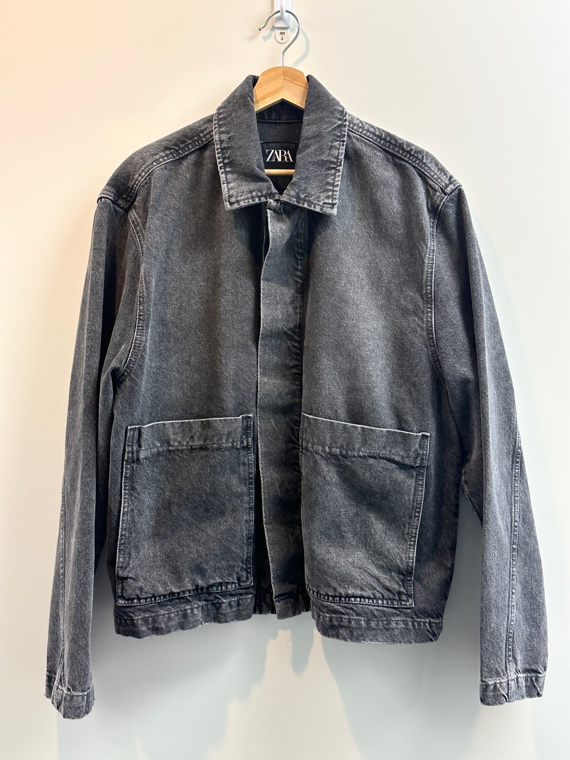 자라 크롭핏 데님 자켓 24FW (XL, 새상품) 상품이미지1