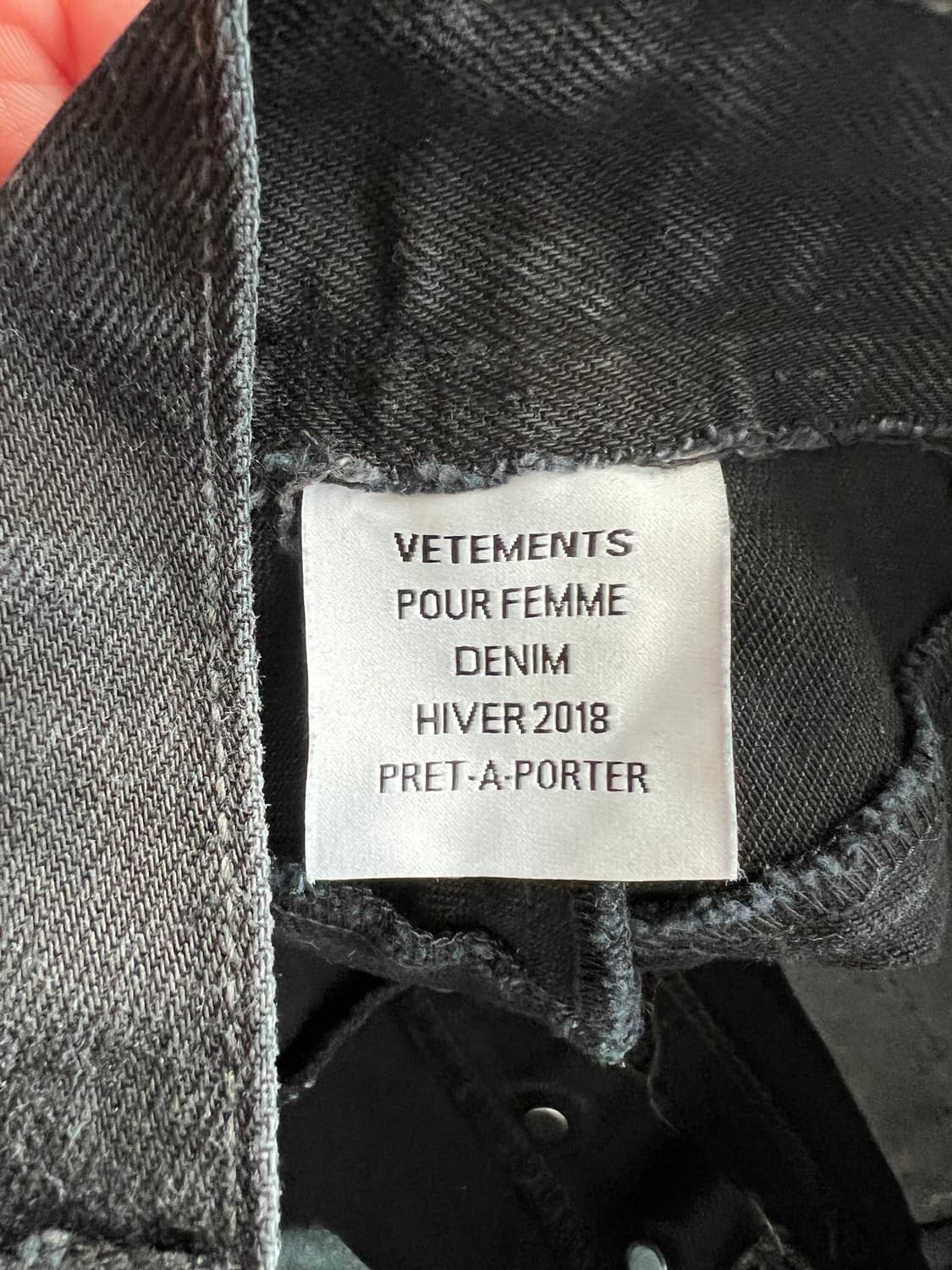 Vetements X Levis jeans 상품이미지4