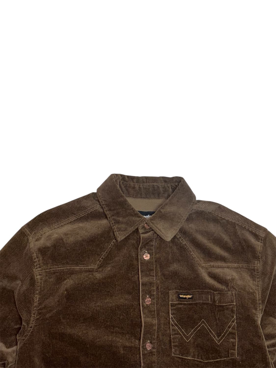 랭글러 코듀로이 웨스턴 브라운 셔츠 상품이미지7