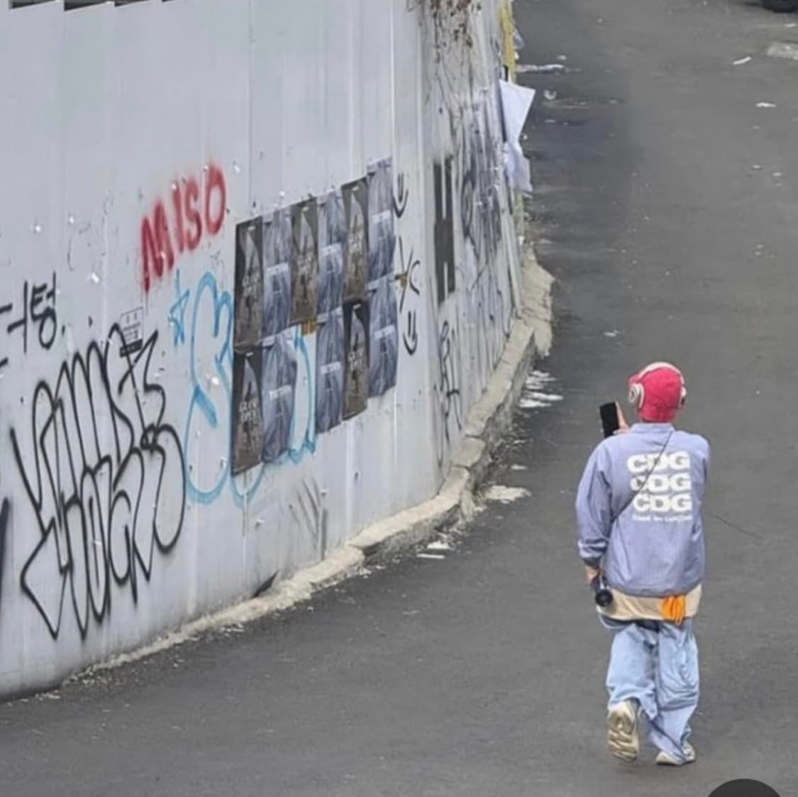 CDG 코치 자켓 코튼 스트라이프 상품이미지3