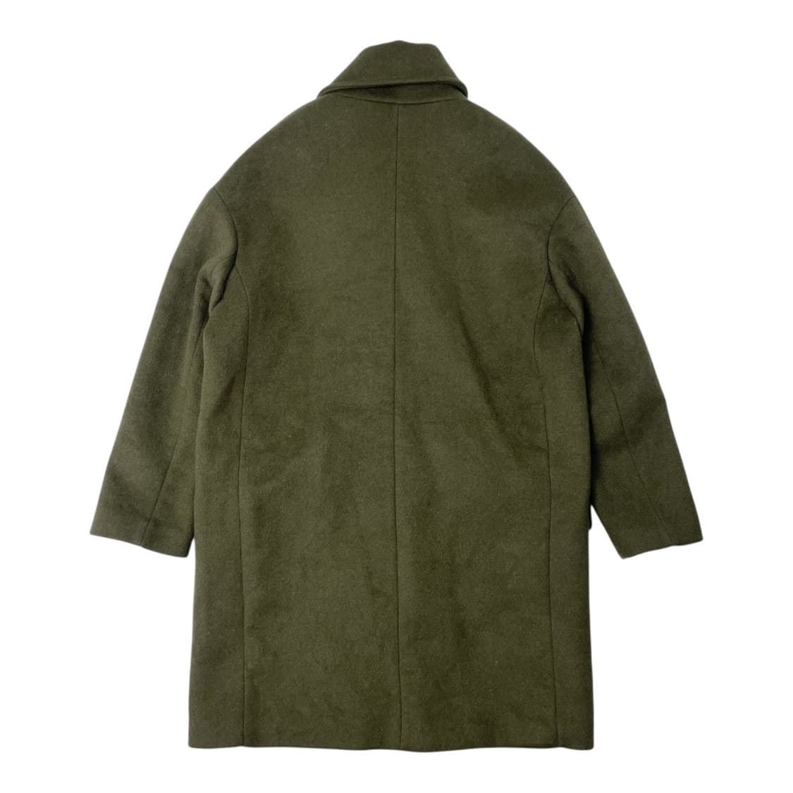[중고] 스튜디오 톰보이 오버핏 더블 브레스티드 코트 카키 상품이미지2