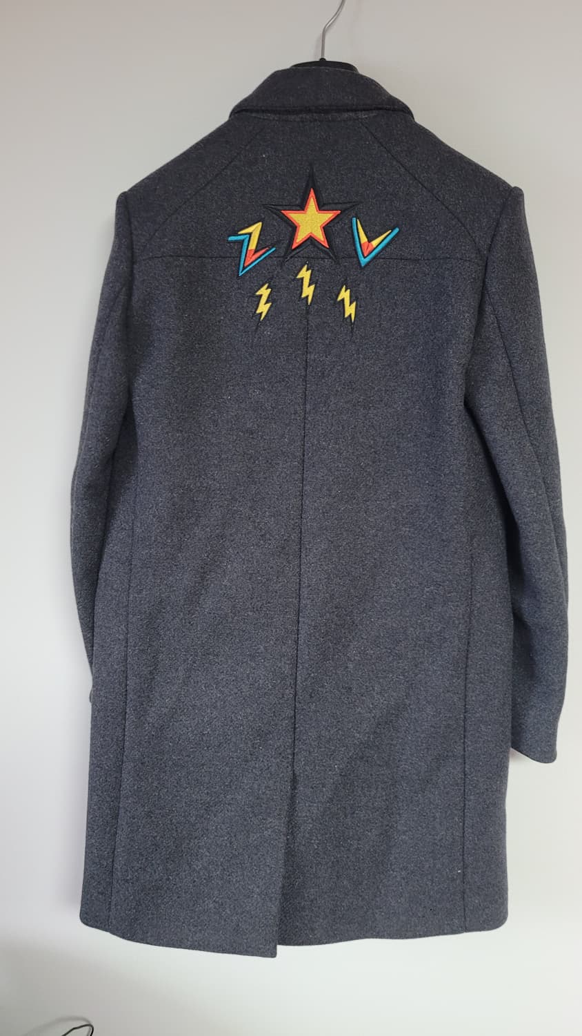 자딕앤볼테르 해골 자수 울 코트 55 상품이미지8