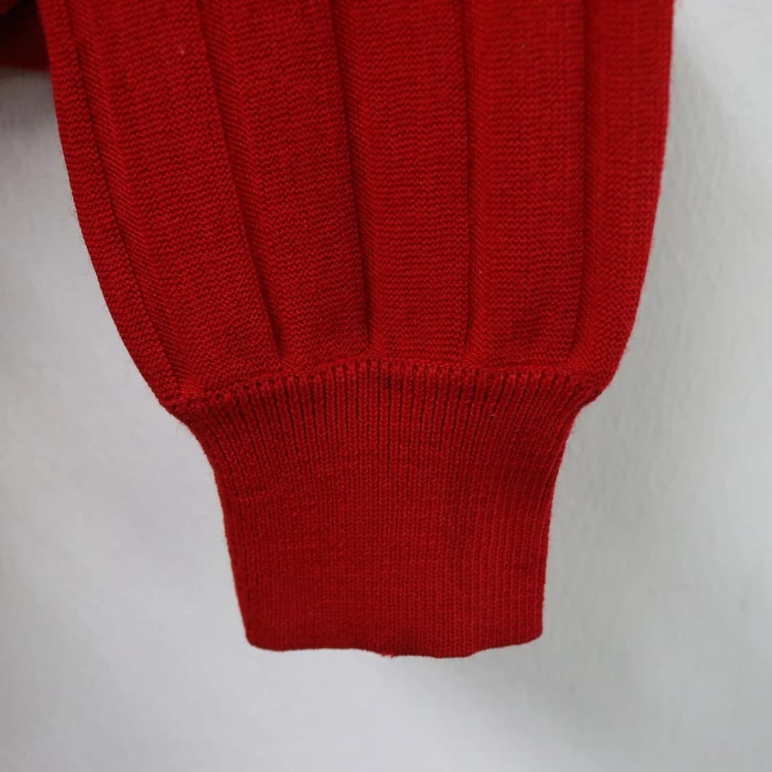 70-80'S 라코스테 브이넥 울 혼방 가디건 63334 상품이미지8