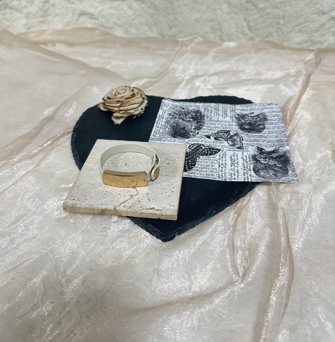 빈티지 가죽 팔찌 상품이미지1