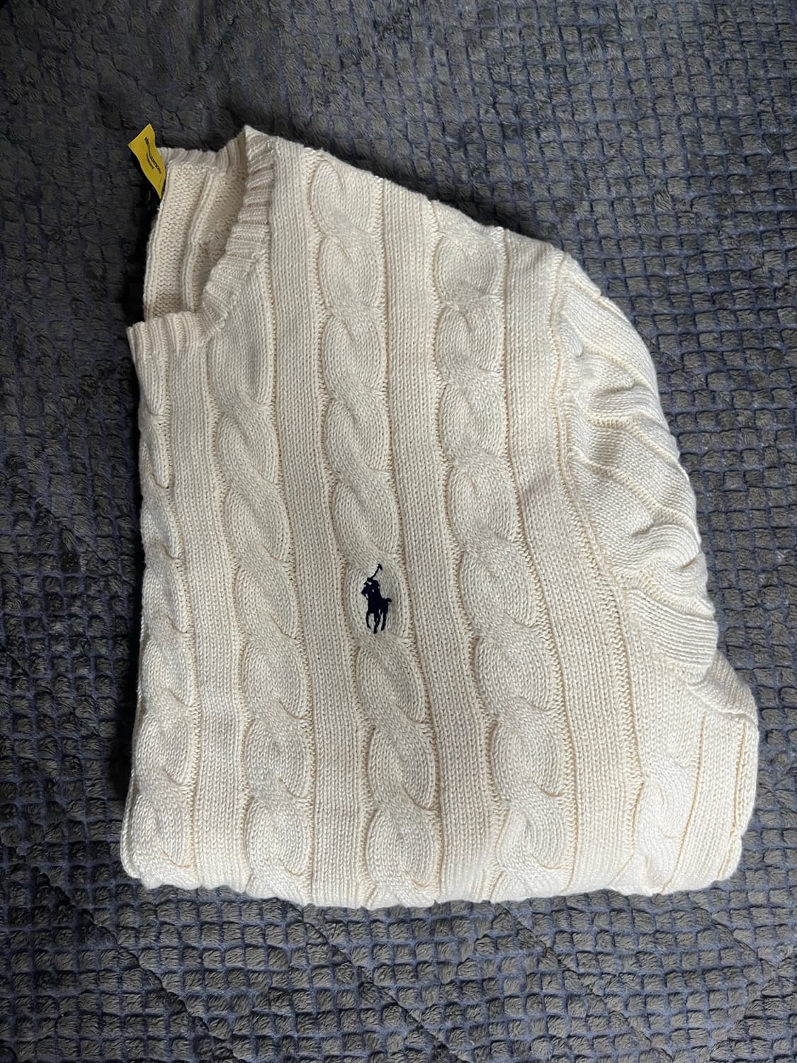 폴로 랄프로렌 케이블 니트 XL 상품이미지1