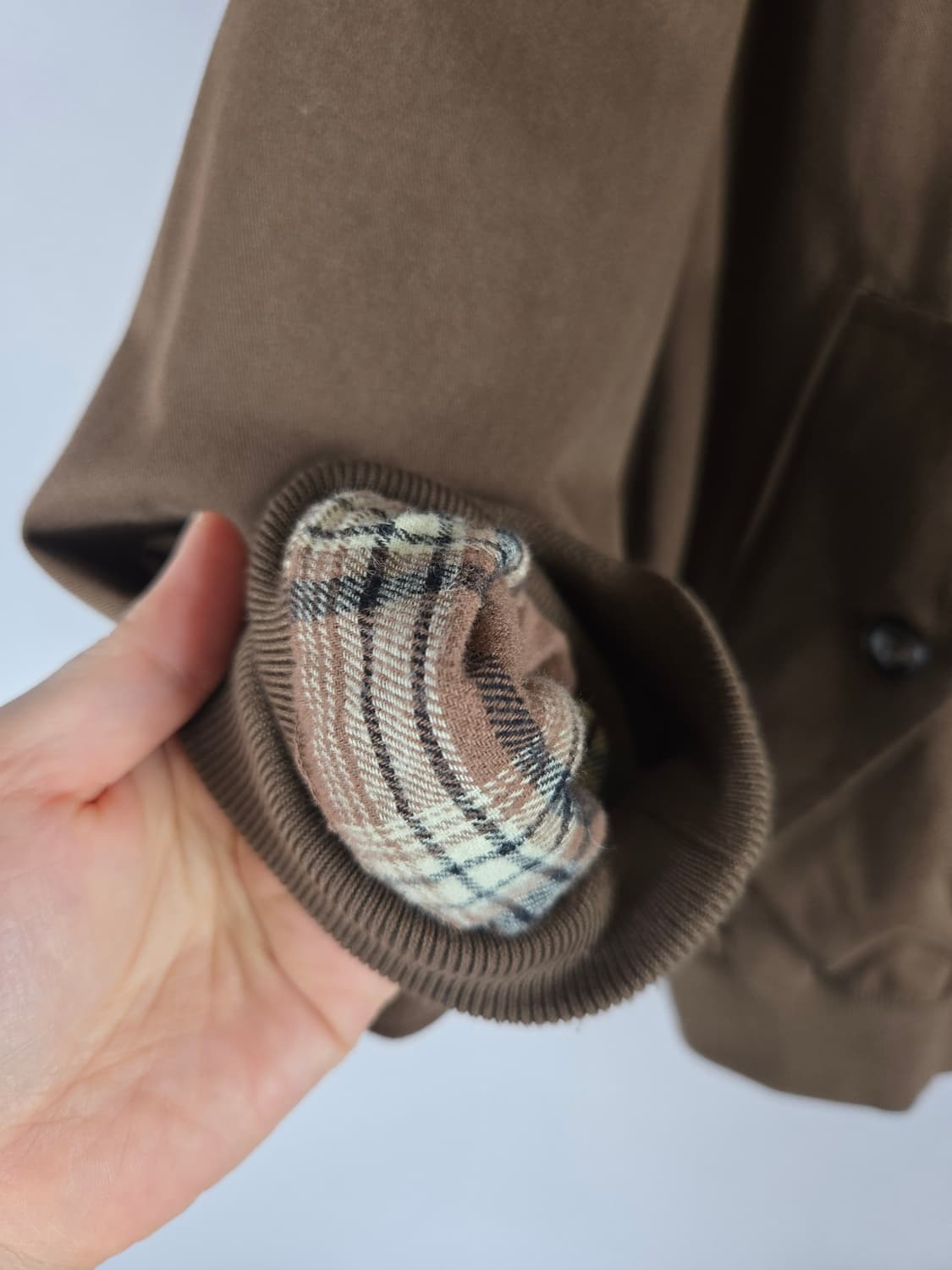 [무료배송]벨리드 F 여성 해링턴 자켓 블루종 브라운 갈색 베이델리 상품이미지5