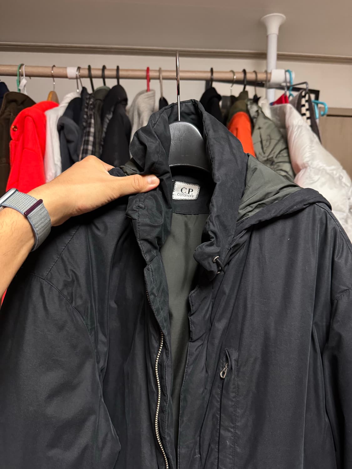 90‘s CP 컴퍼니 패디드 파카 자켓 상품이미지8