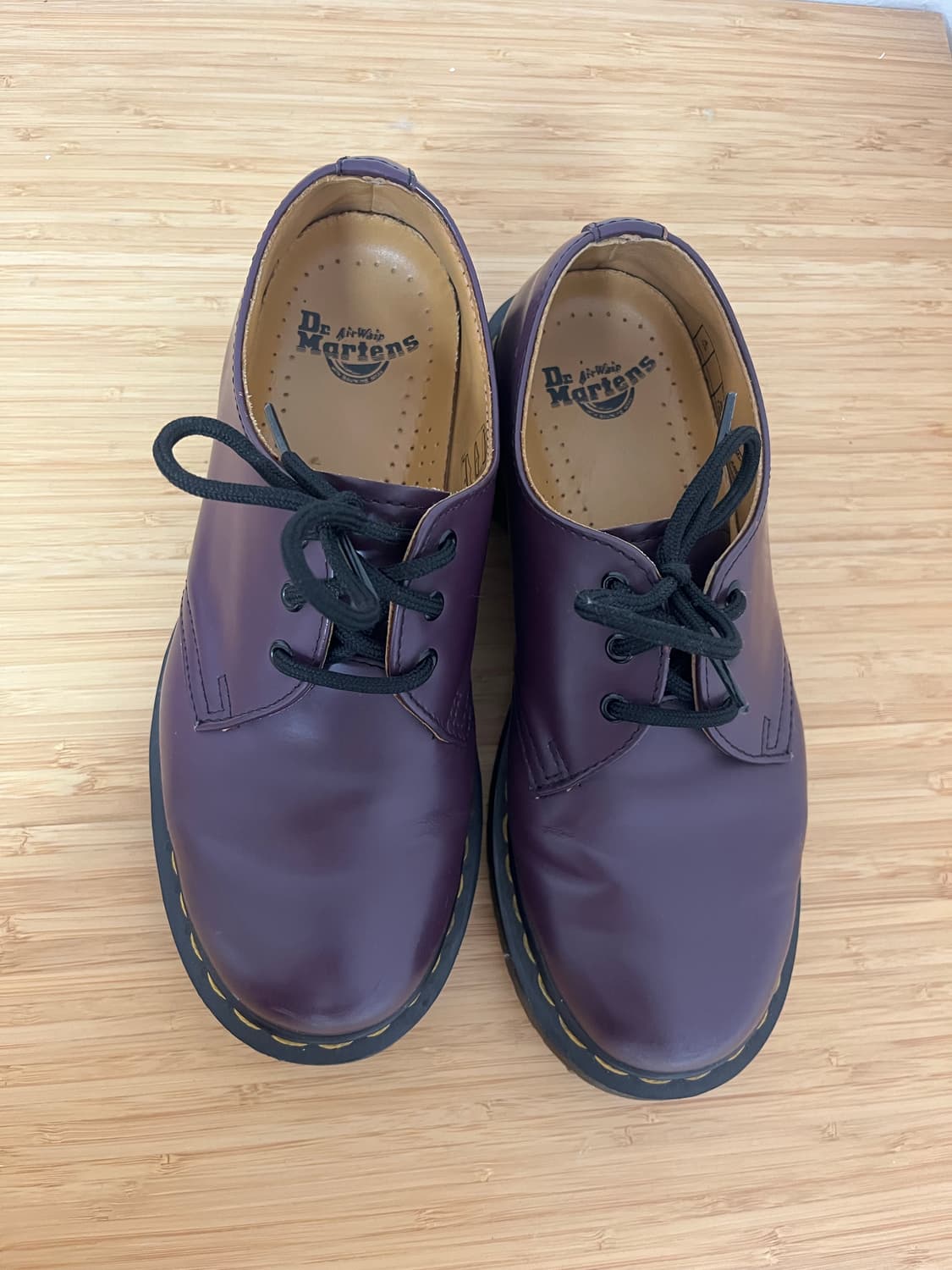 닥터마틴 3홀 퍼플 uk4 상품이미지2