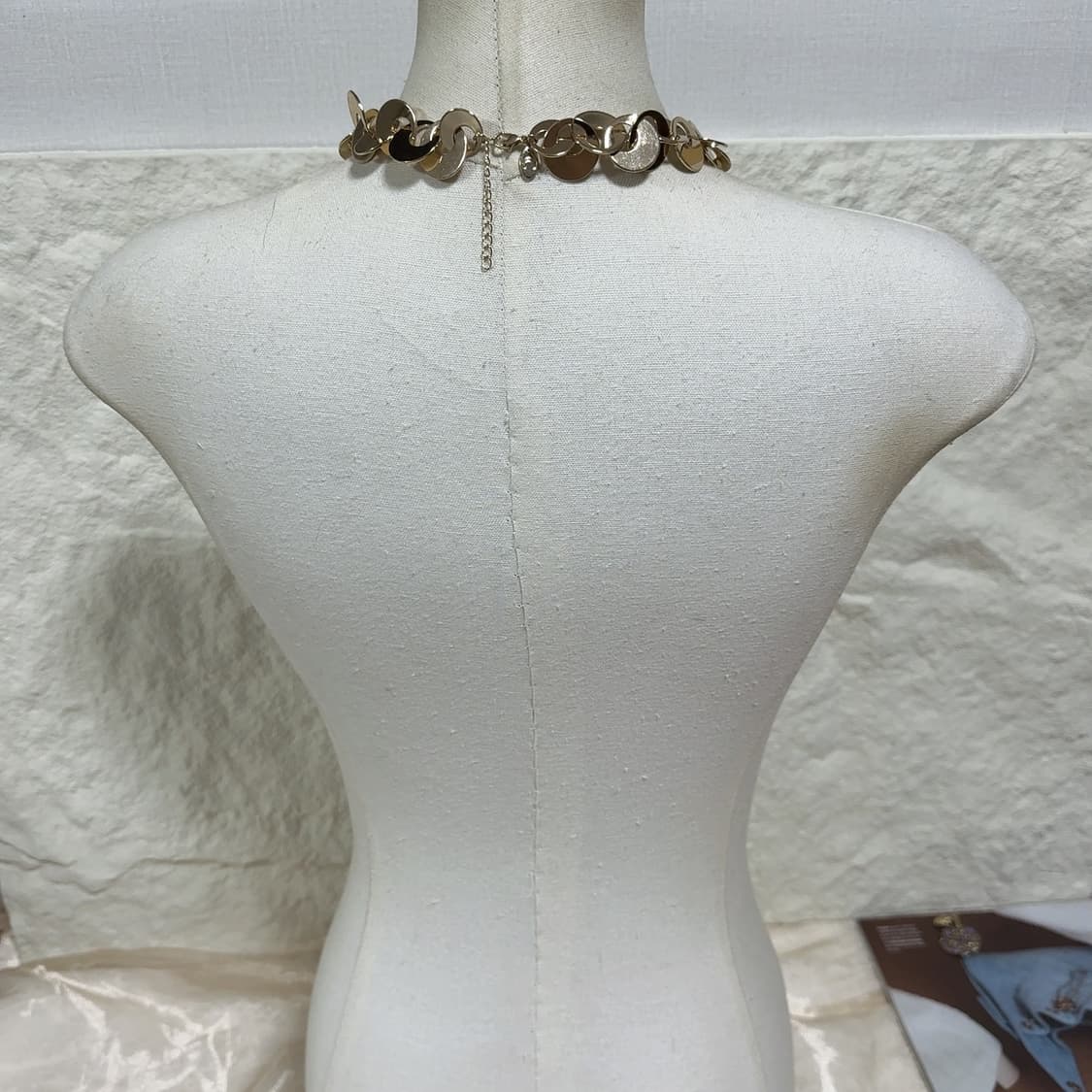 빈티지 charming Charlie 미러 링 목걸이 상품이미지3