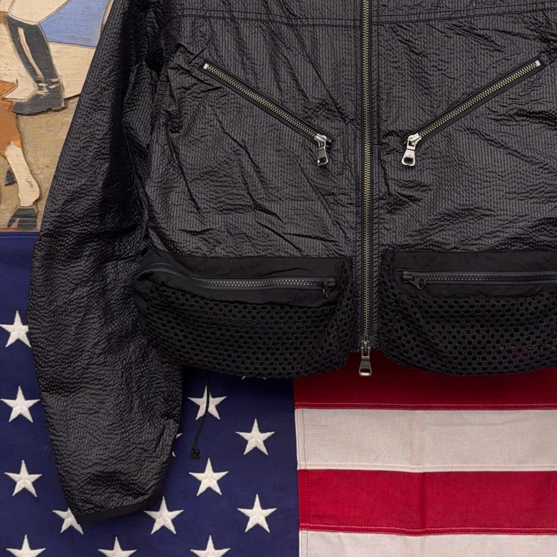 앤더슨벨 컨벡스 카라리스 자켓 상품이미지3