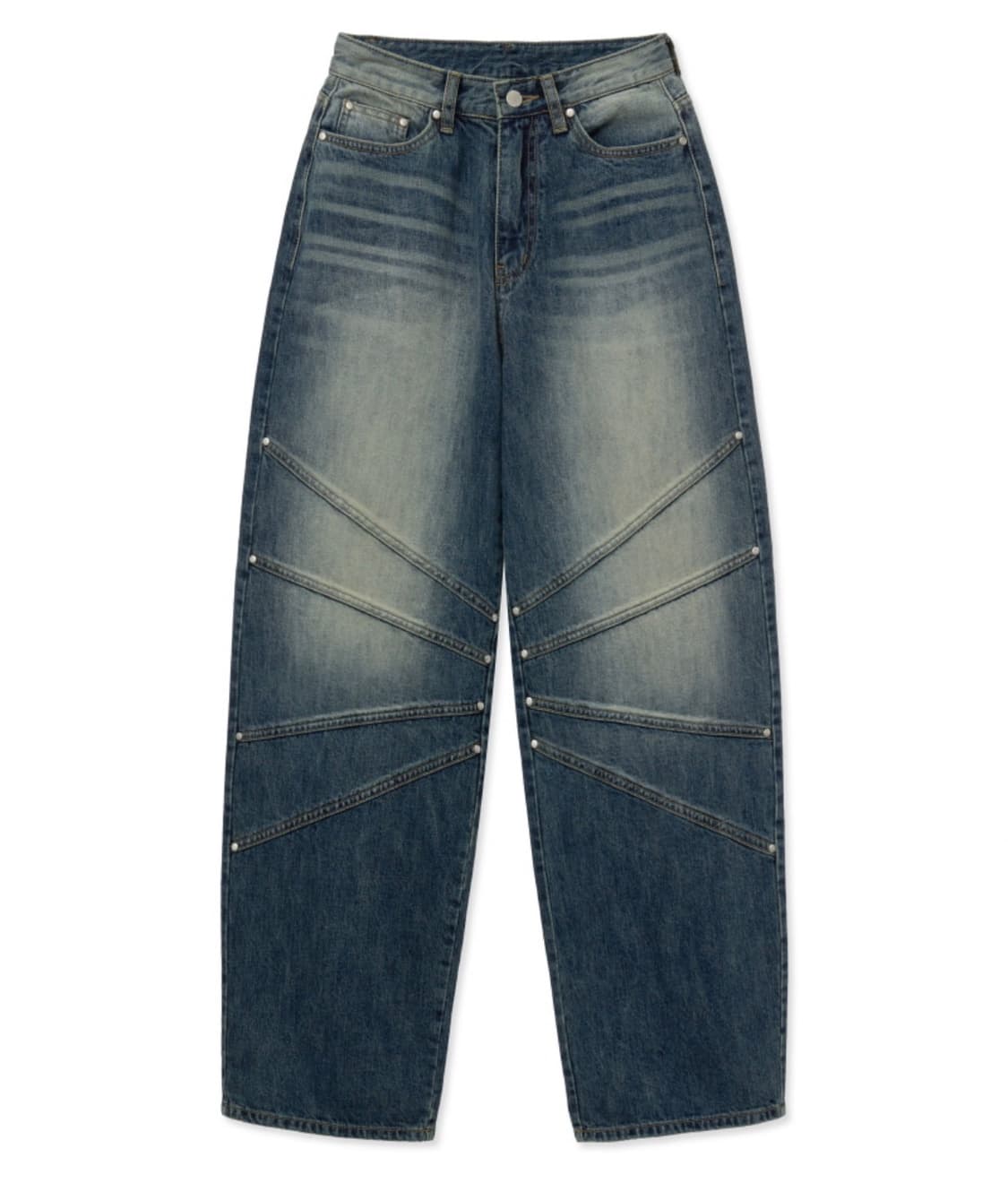 미드나잇 무브 워싱 데님 팬츠 spider pants blue 새상품 상품이미지3