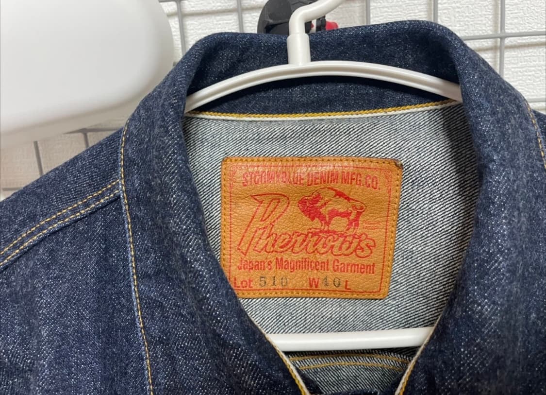 pherrows 510sw denim jacket 40사이즈 상품이미지3