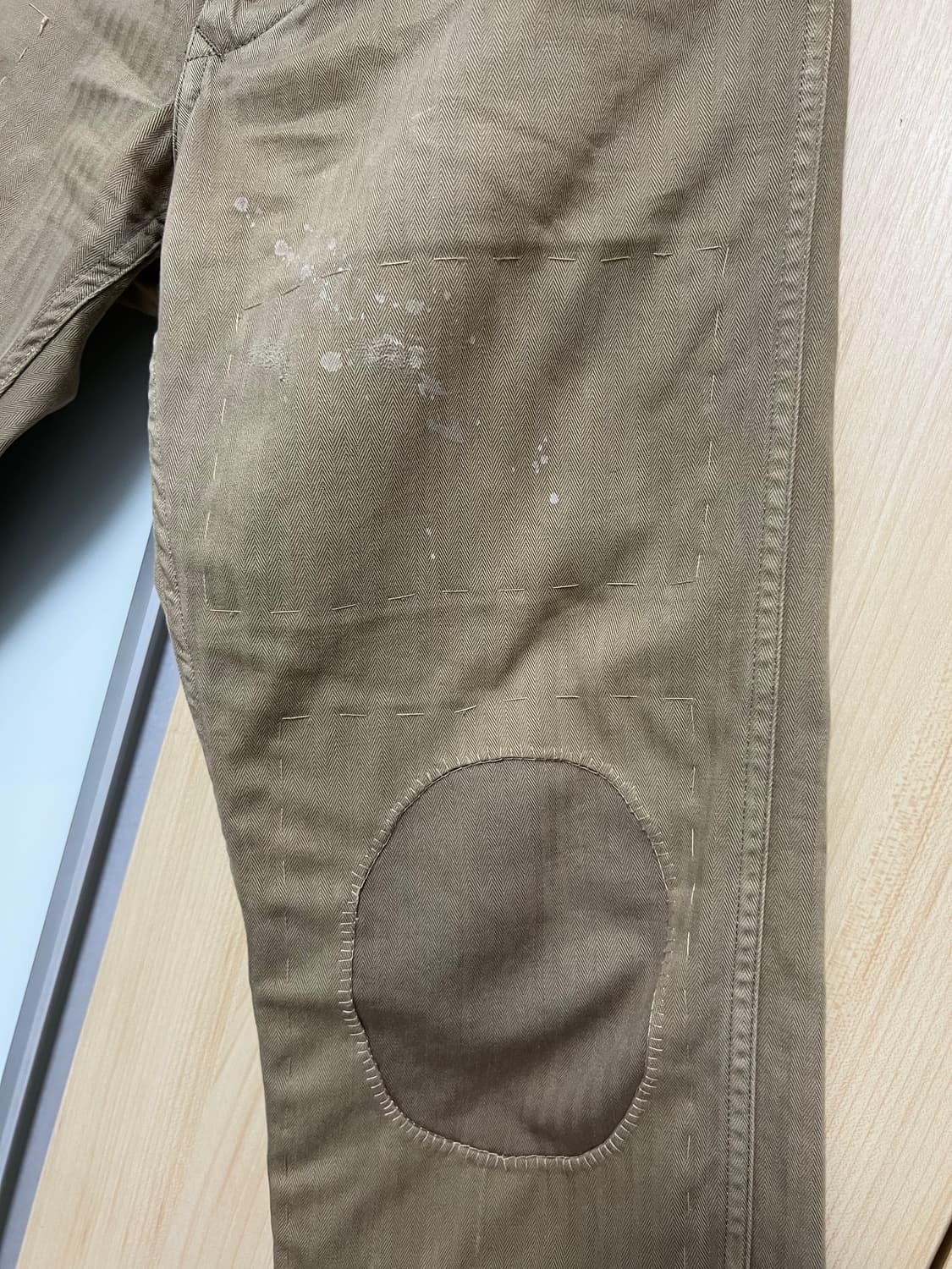 RRL 더블알엘 패치워크 리페어 헤링본 팬츠 상품이미지4