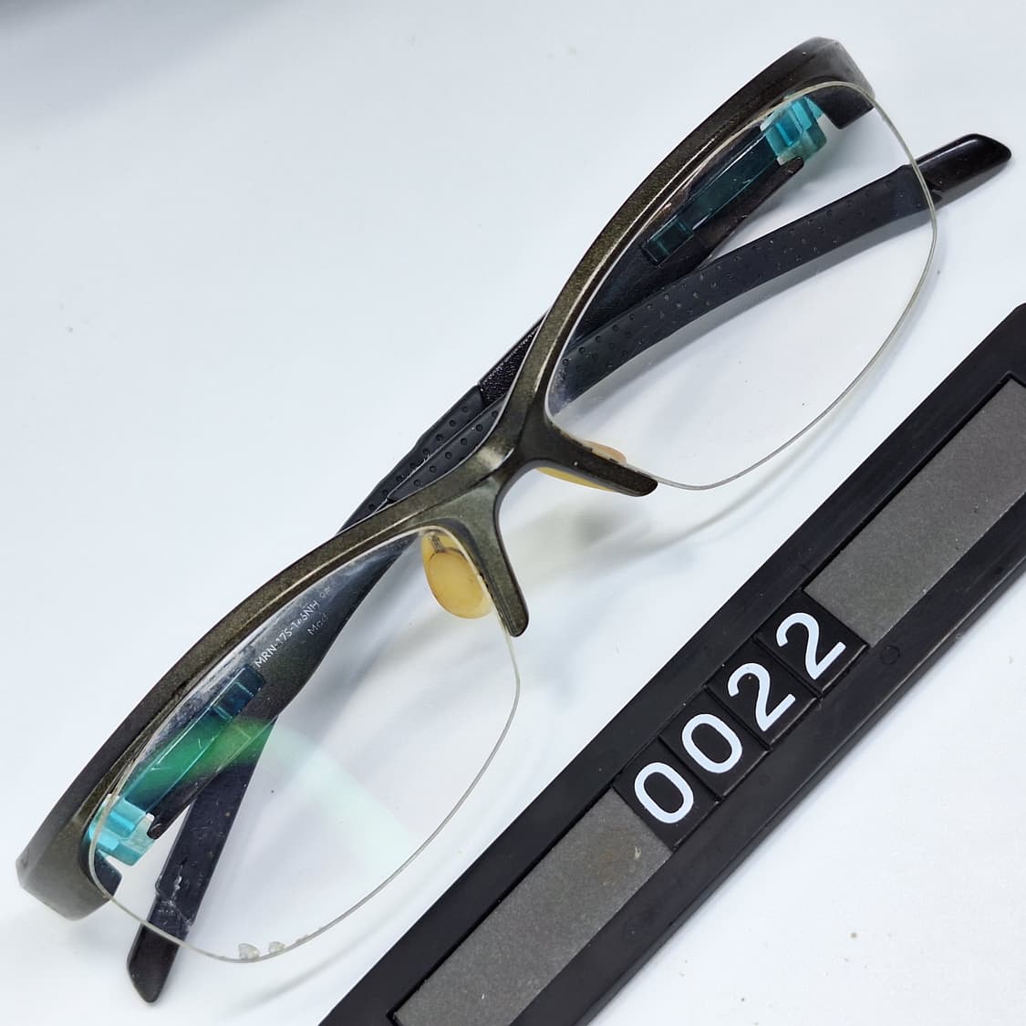 진스 Jins MRN-17S-146 에어프레임 스포츠 반무테 안경테 안경 상품이미지1