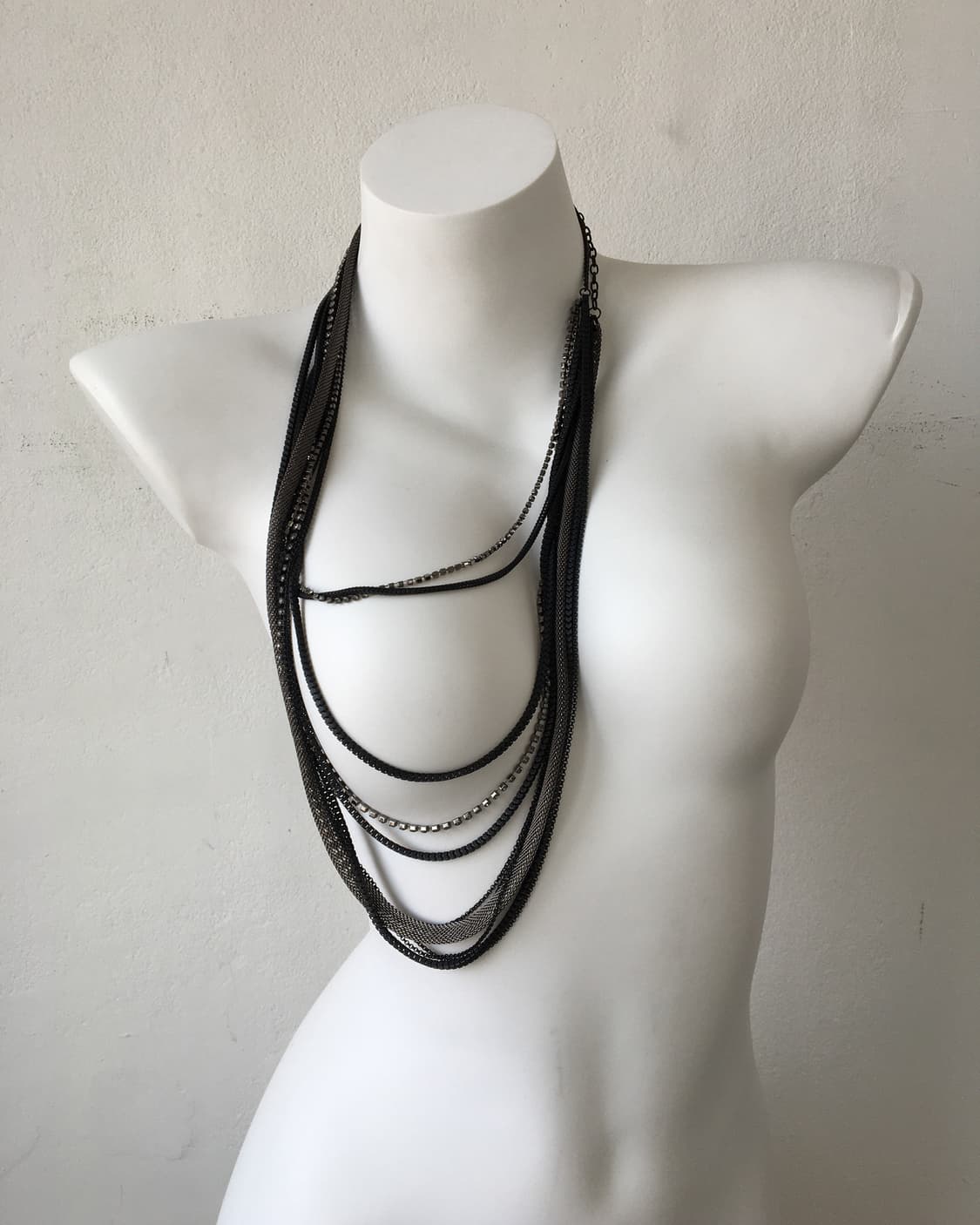  layer point necklace 상품이미지3