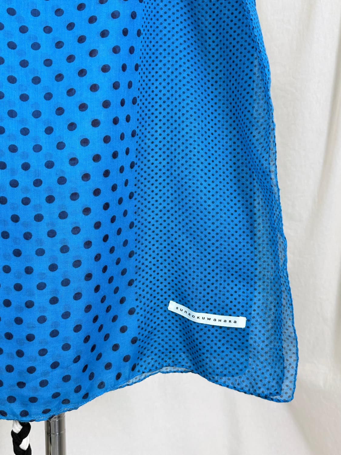 Sunao Kuwahara 도트 빅 사이즈 스카프 상품이미지7