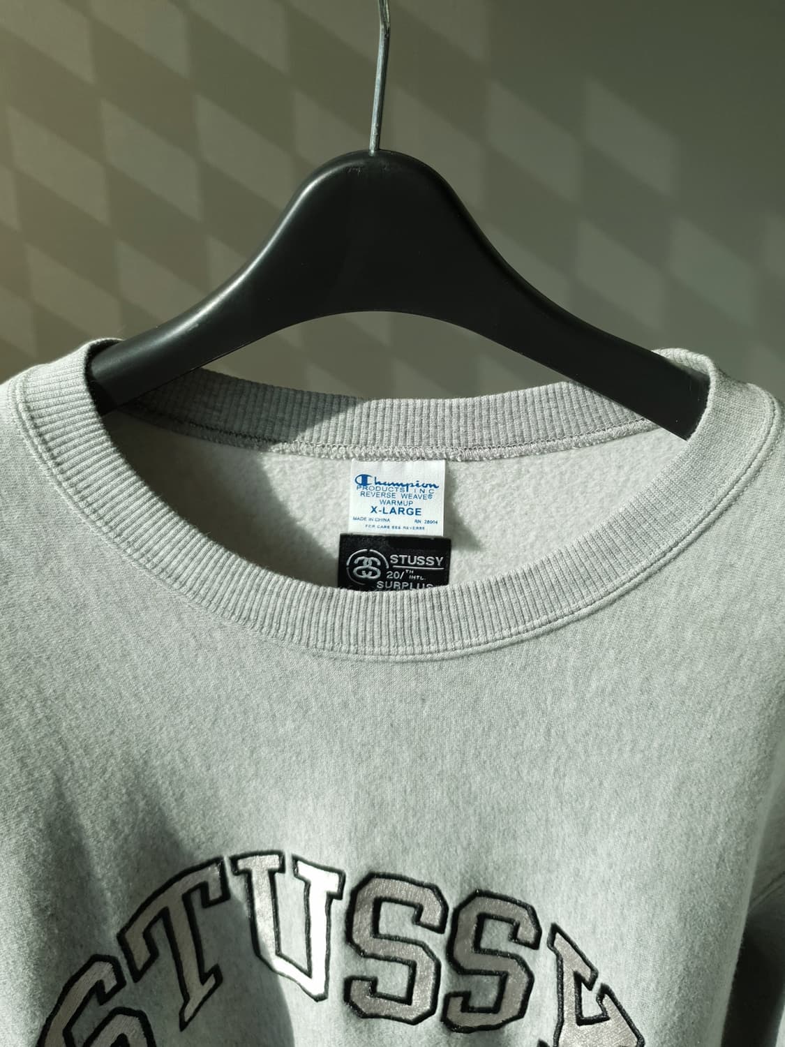 STUSSY x CHAMPION sweat shirts 상품이미지4