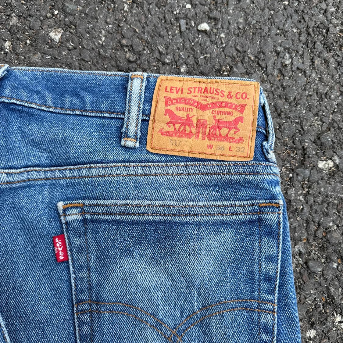 리바이스 517 W36 L32 부츠컷 상품이미지7