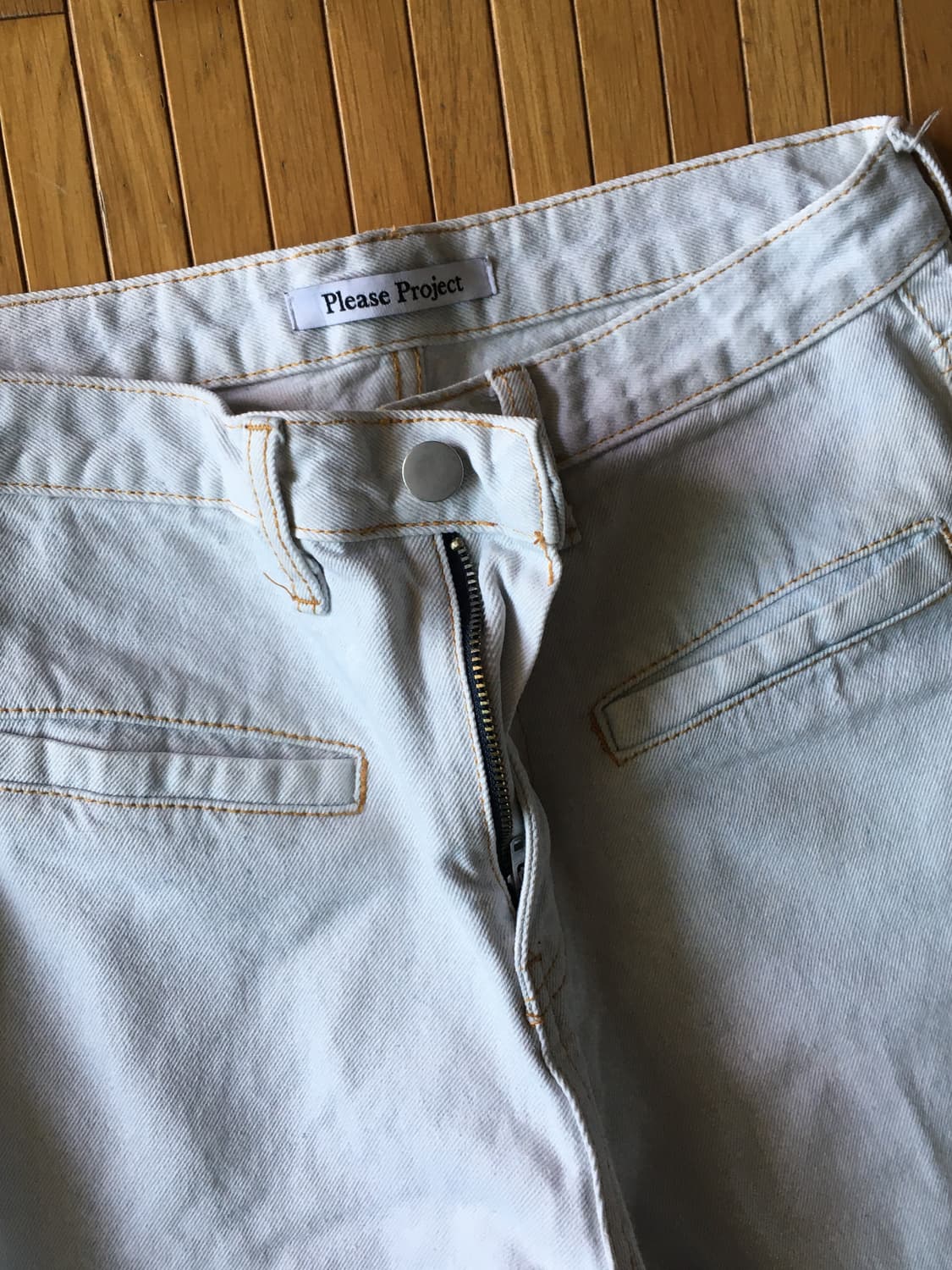 플리즈프로젝트 데님팬츠 상품이미지2
