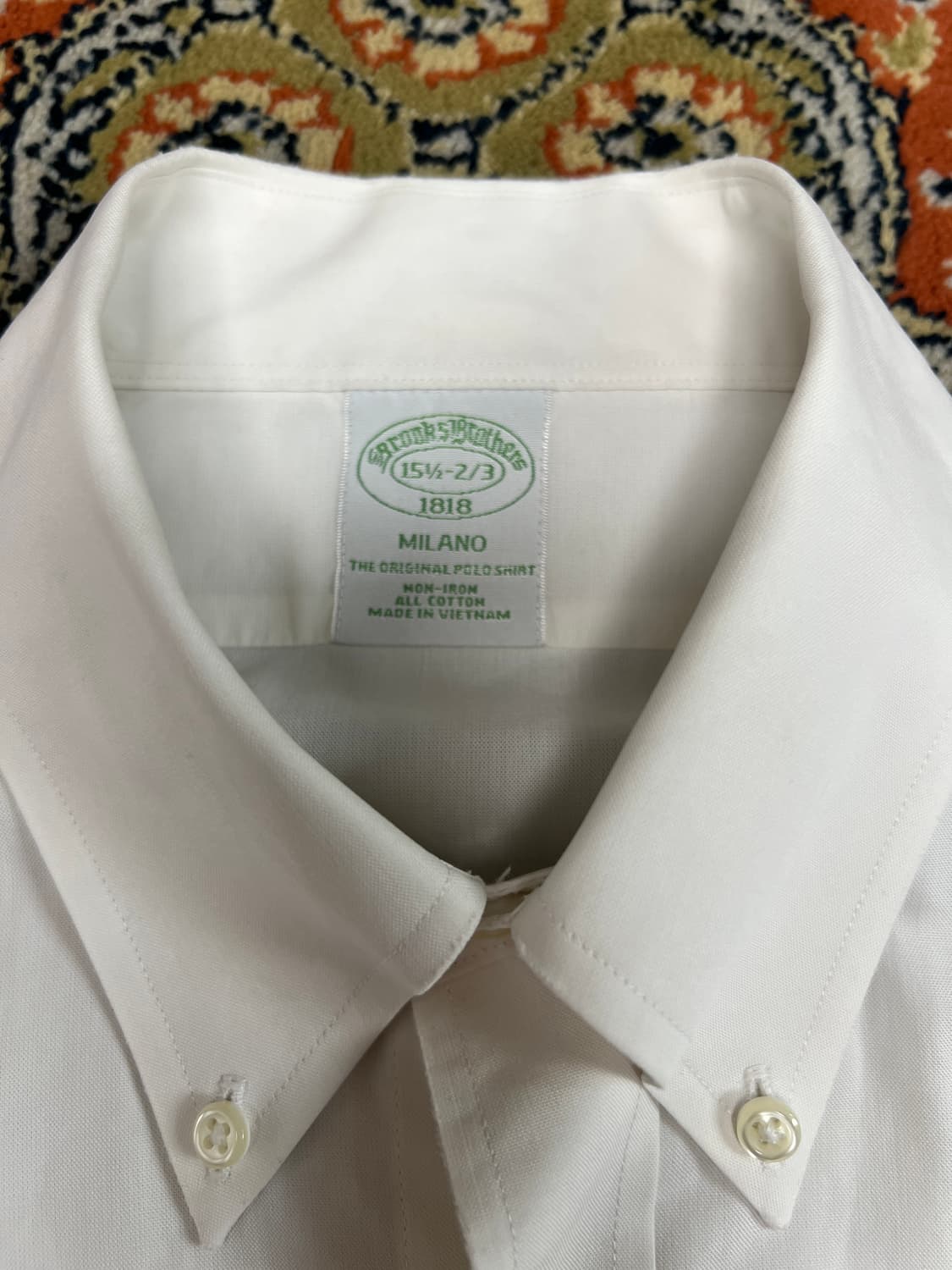 [100] 브룩스브라더스 화이트 셔츠 상품이미지4