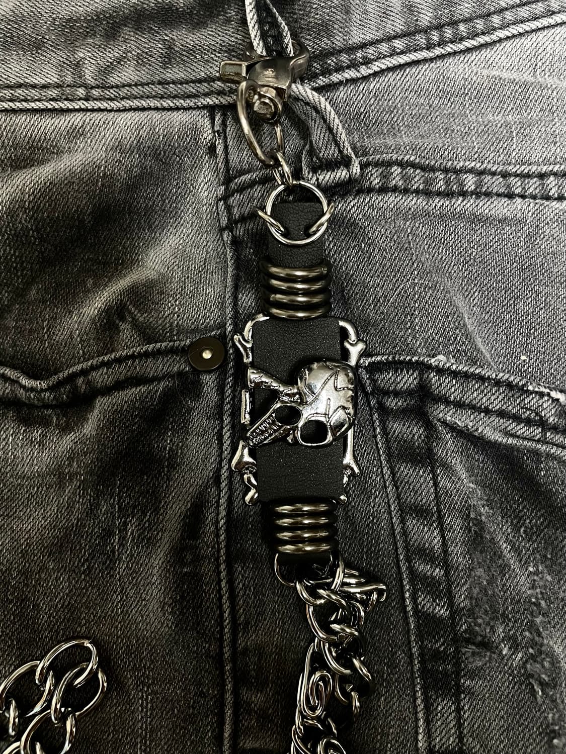Rockpunk skeleton 2 keychain 상품이미지2