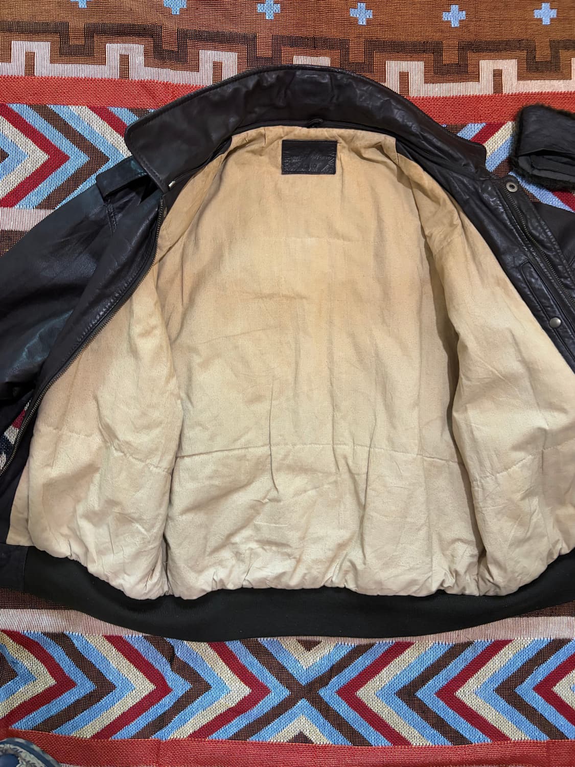 105)카우하이드 플라이트 자켓(g-1, b-15) 상품이미지8