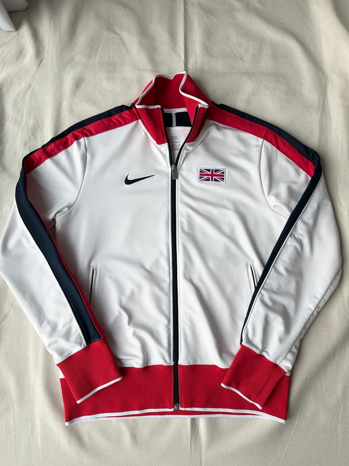나이키 2012 런던올림픽 영국 축구 국가대표 트랙탑 져지 M 상품이미지1
