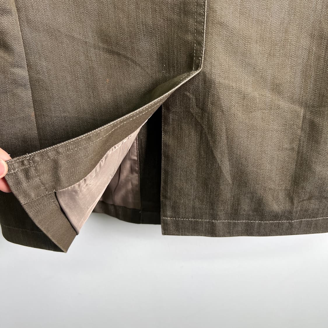 토네이도 마트 카키 코튼 자켓 M 상품이미지7