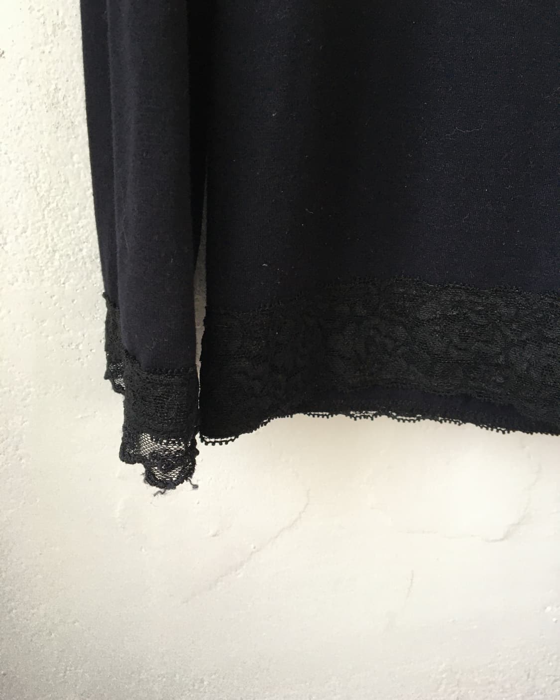 Frill point high neck sleeve 상품이미지4