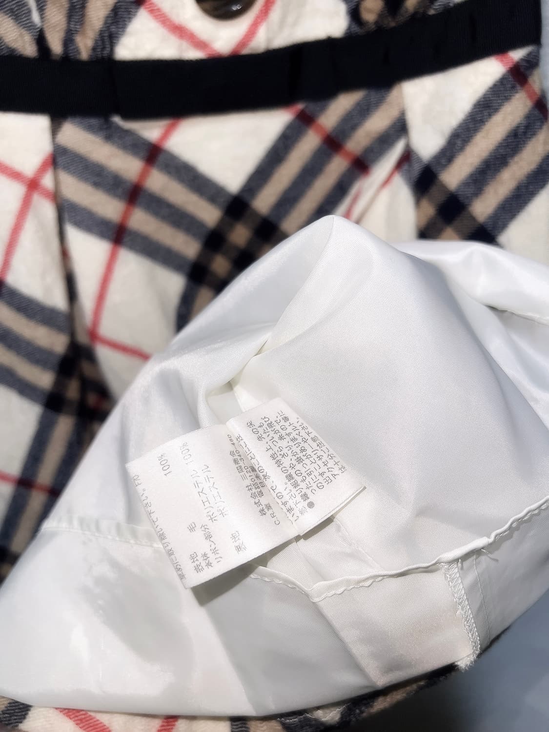 버버리 블루라벨 노바체크 울 미니원피스 라떼갸루 로걀 로맨틱 대장 핀터 상품이미지5