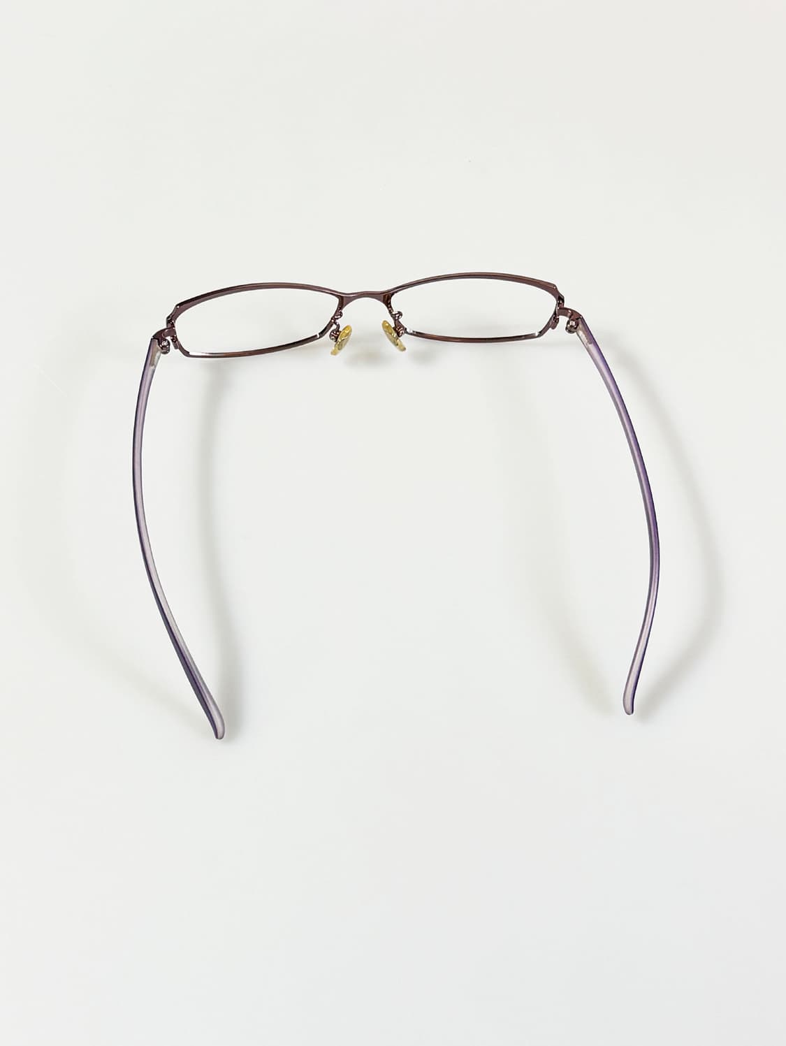 DEJAVU 퍼플톤 메탈 슬림 스퀘어 빈티지 안경 상품이미지5