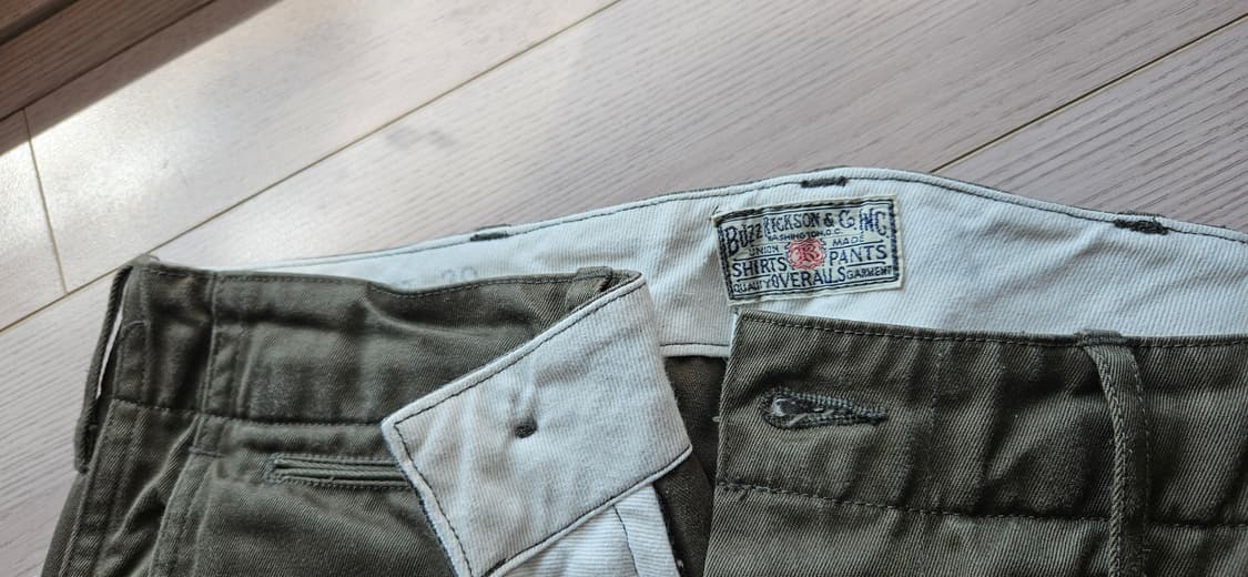 버즈릭슨 오리지널 치노 올리브 30 상품이미지1