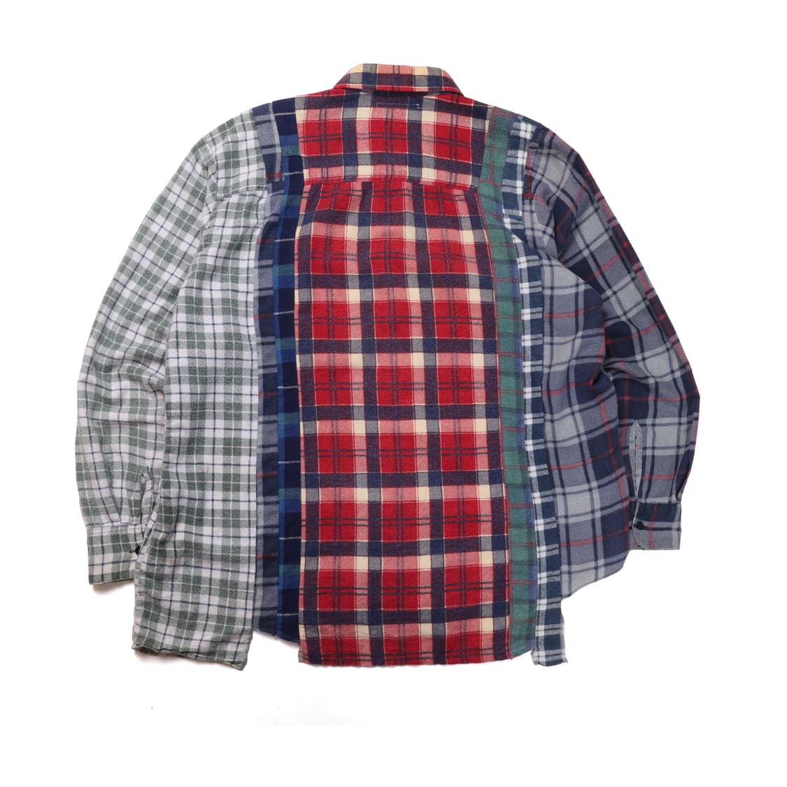 니들스 Rebuild by Needles Cut Flannel Shirt 상품이미지4