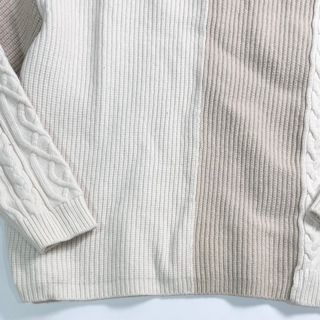 솔리드옴므 믹스드 울 니트 상품이미지5