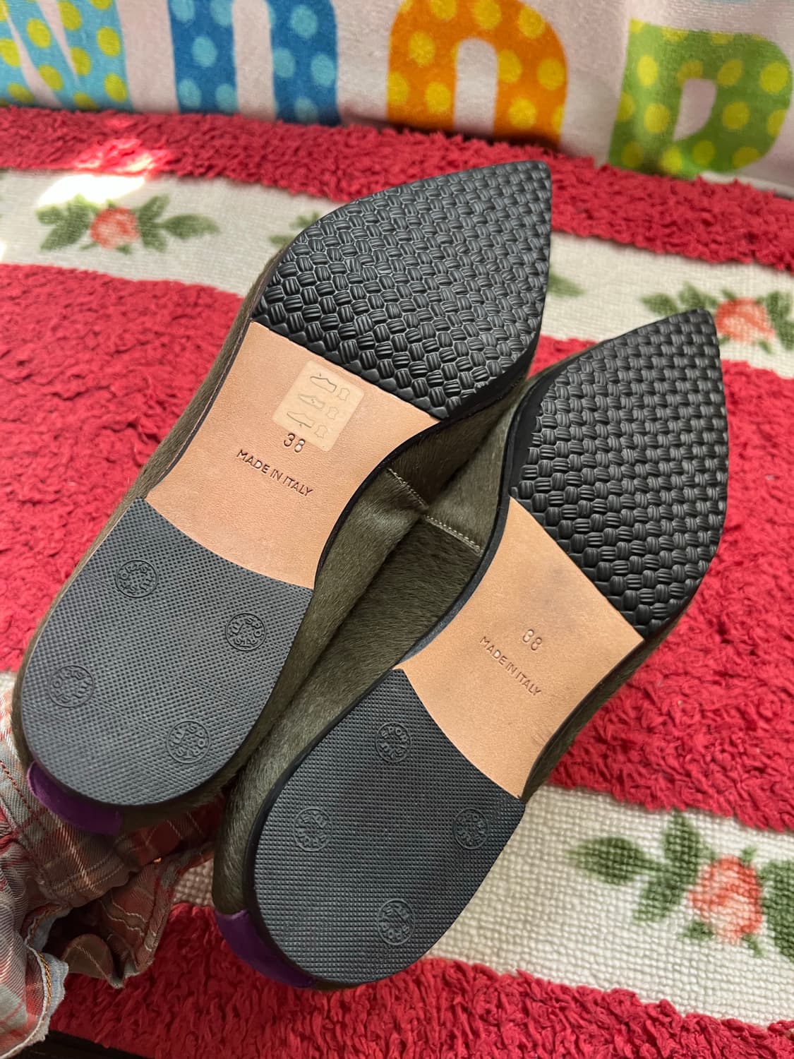 안나 바이구에라 annabaiguera 콤플랫 슈즈 퍼플 38 상품이미지3