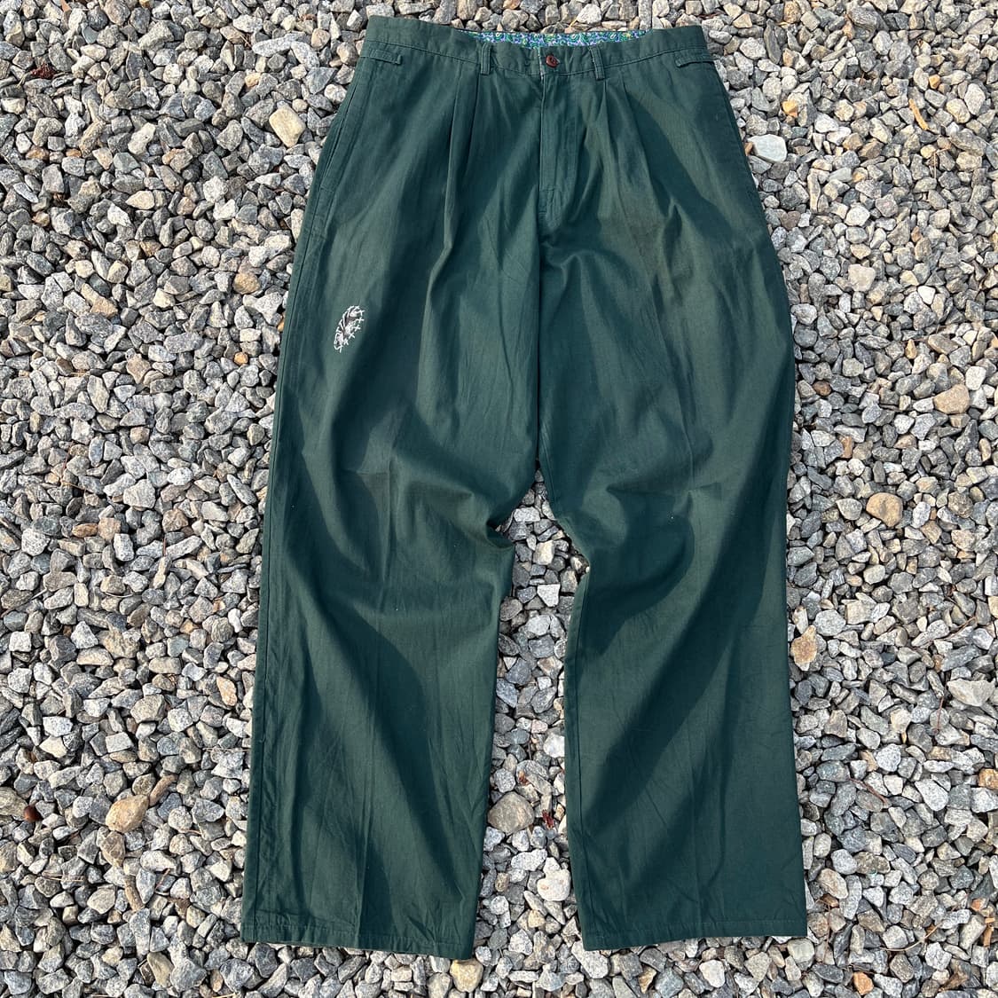 80-90s (made italy) 빈티지 코튼 와이드(실측확인) 상품이미지1