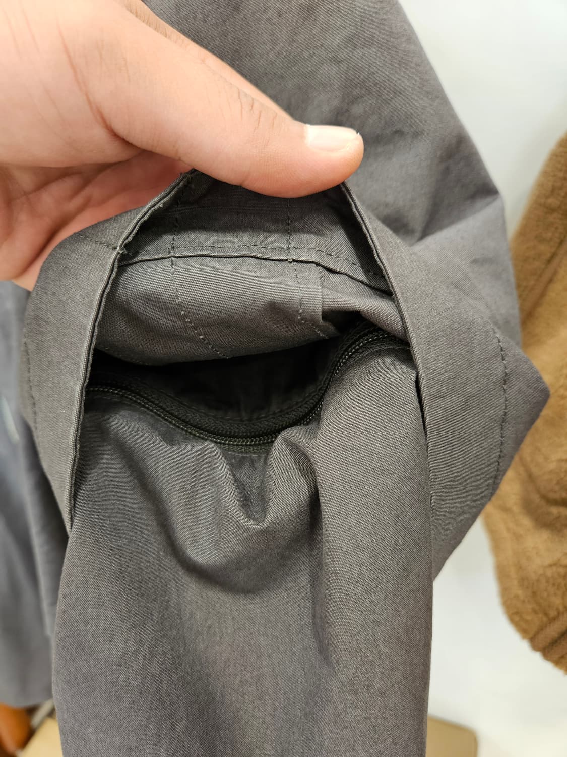 준지 소매 탈부착셔츠 46판매합니다 상품이미지2