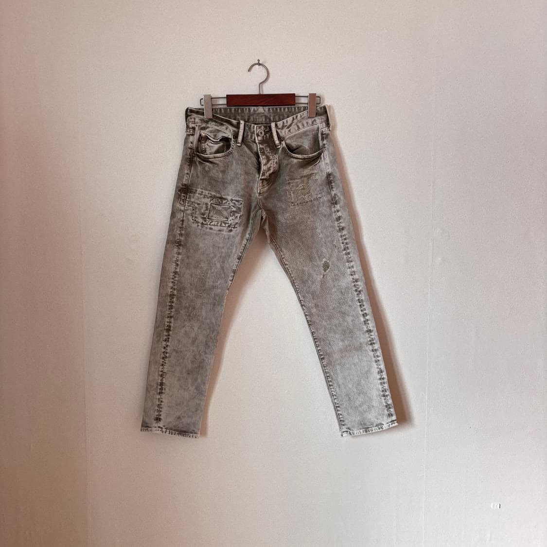 폴로진 28 빈티지 워싱 청바지 스판 데님 랄프로렌 정품 수입 상품이미지1