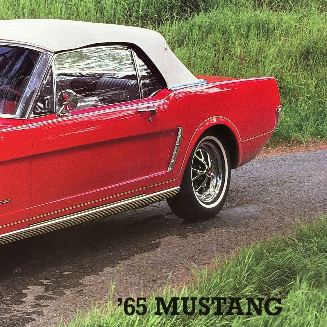 포드 머스탱 빈티지 포스터 (액자포함) 상품이미지4