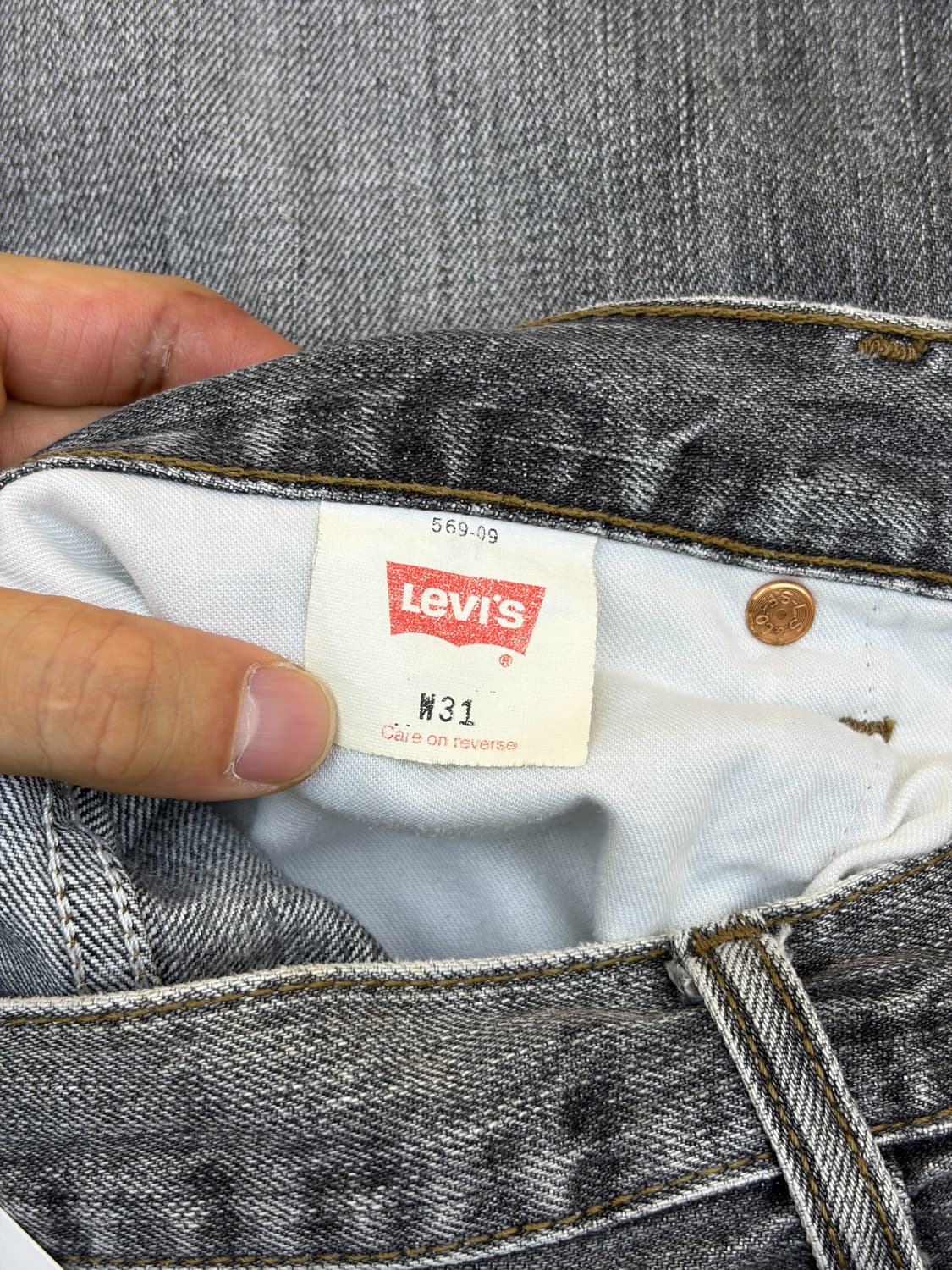 리바이스 Lot.569 와이드 데님 팬츠 상품이미지9