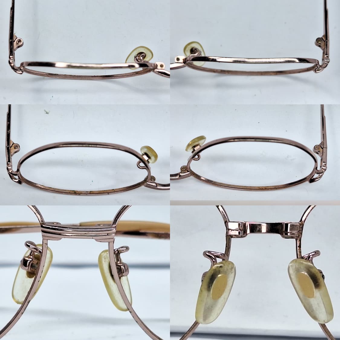 일본 사바에 하우스 브랜드/MIYAMAE 미야마에 로즈골드 여성용 안경테 상품이미지2