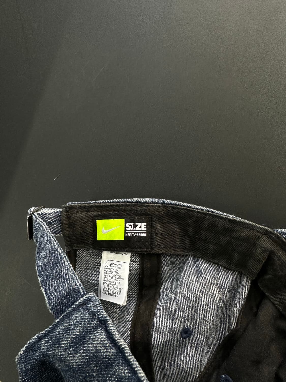 나이키 헤리티지 데님캡 상품이미지7