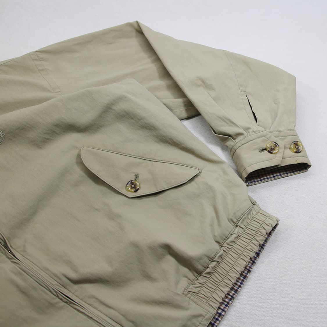 (착용컷) Aquascutum 리버서블 헤링턴 자켓 (남성용 103) 상품이미지7