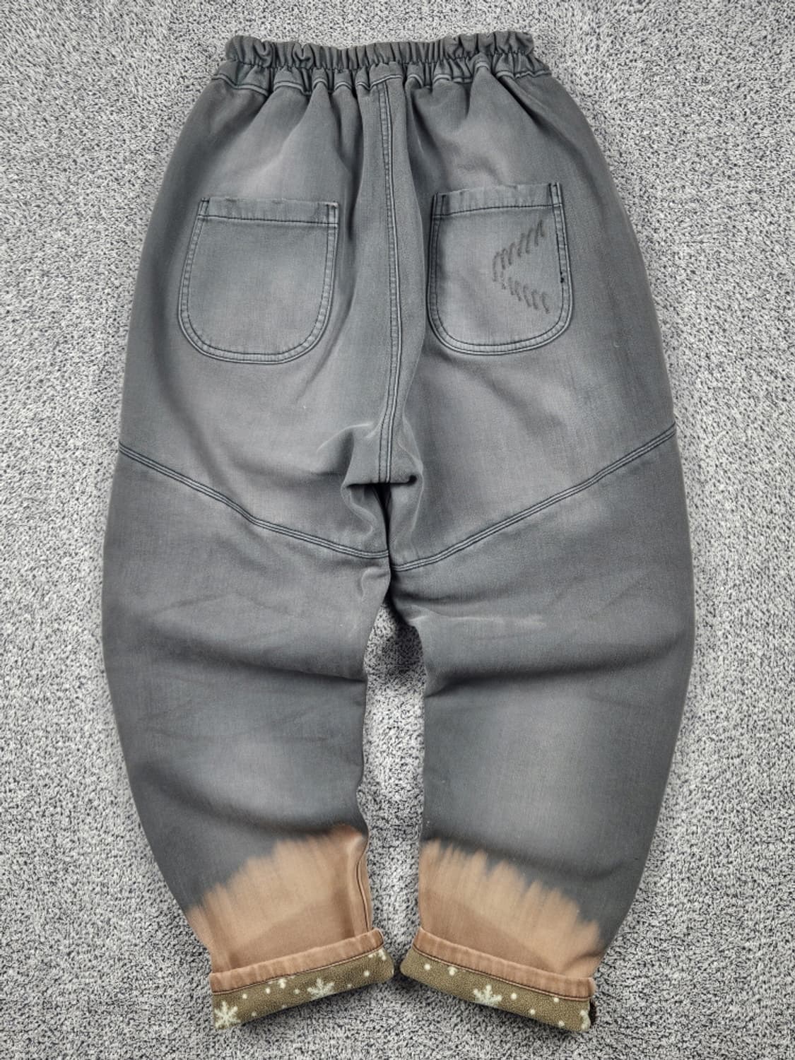 밴딩 다잉워시드 커스텀 헤비안감 팬츠 ( 상세설명참조 ) / 10288 상품이미지10