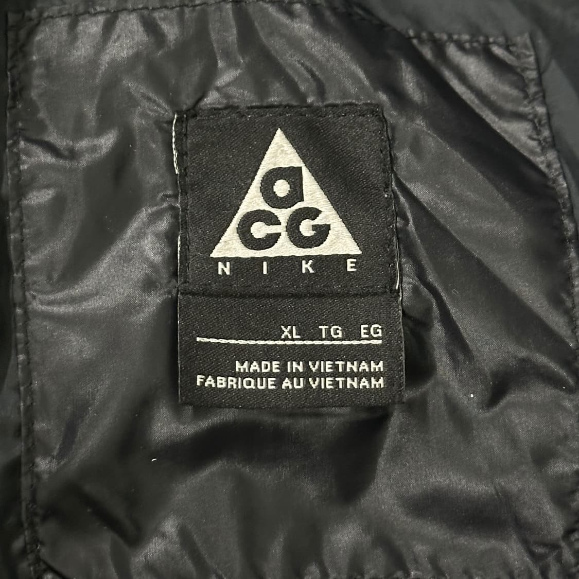 나이키 acg 푸퍼 다운 패딩 베스트 블랙 XL 상품이미지8