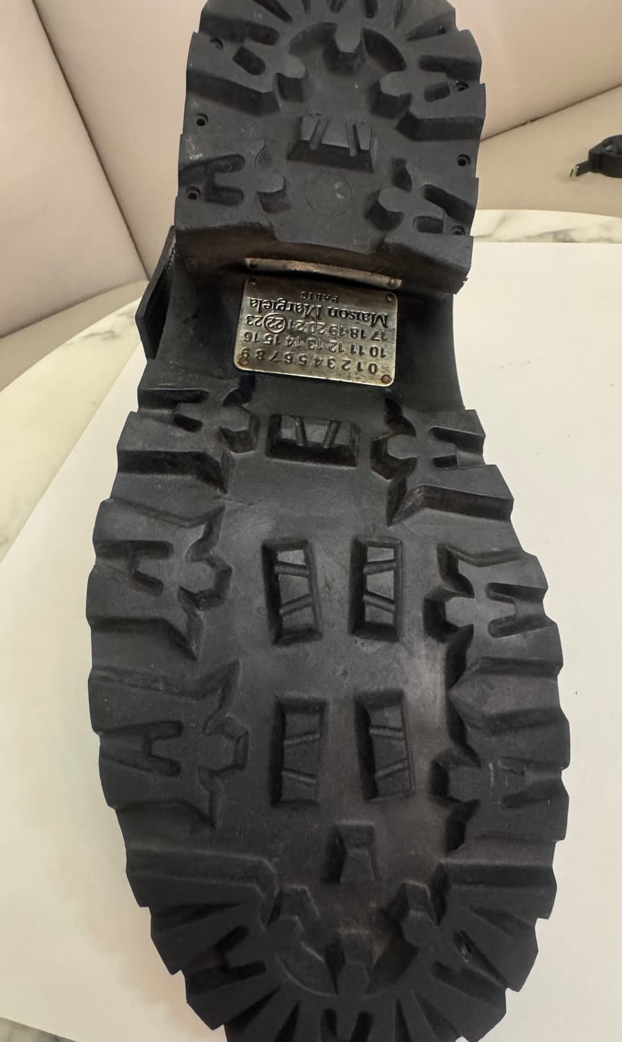 masion margiela  페이턴트 컴벳부츠 41,1/2  상품이미지7