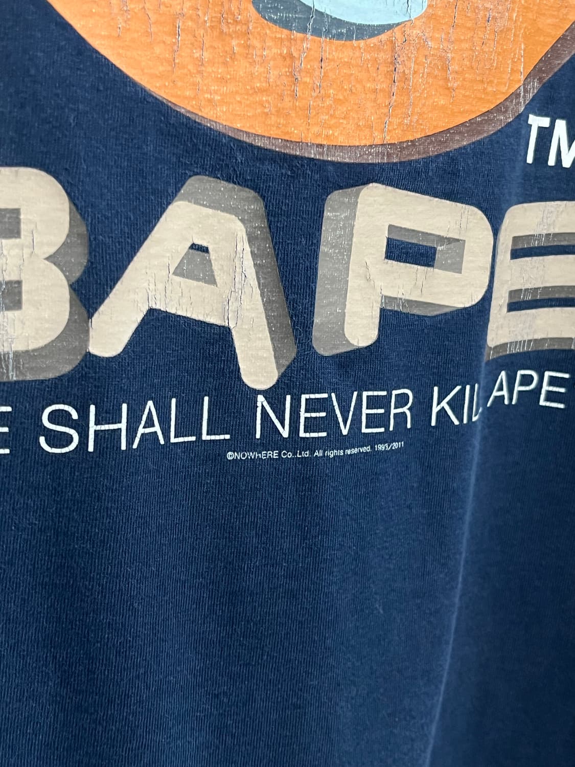 베이프 2011 로고 티셔츠 상품이미지4